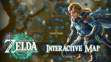 Interactive map of The Legend of Zelda: Tears of the Kingdom