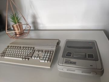 Tamaño del A500 Mini Vs. Snes Mini