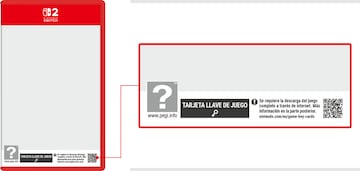 game key card tarjeta llave juego nintendo switch 2