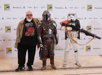 El director Álex de la Iglesia en la presentación de la San Diego Comic-Con.  