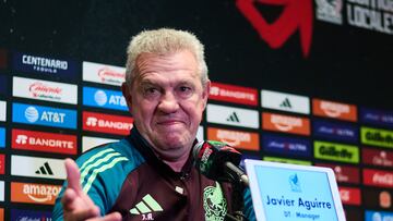 Javier Aguirre head coach during Mexico team press conference prior to International friendly match against Turkey at Kenan Memorial Stadium, on June 09, 2025 on Chapel Hill, North Carolina, United States.